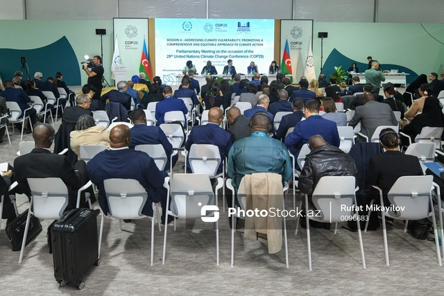 Bakü'de COP29 kapsamında düzenlenen Parlamento Toplantısının ikinci günü başladı