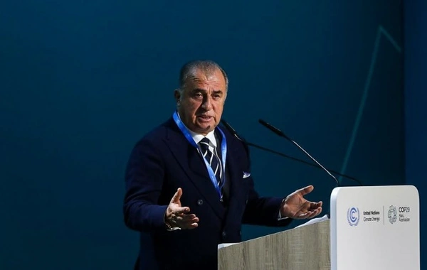 Fatih Terim: "COP29 çerçevesinde Bakü'de bulunmaktan mutluluk duydum"