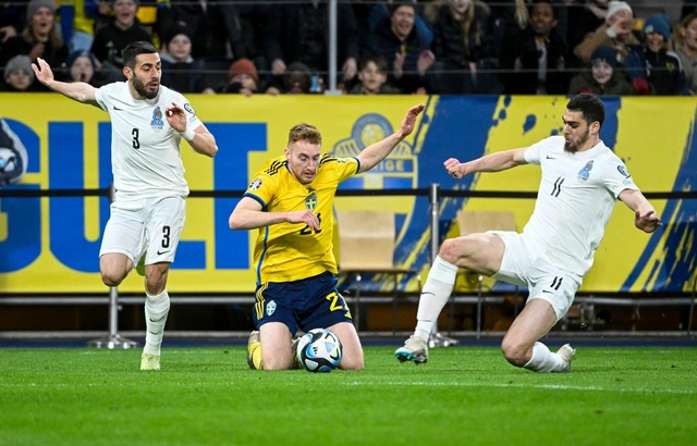 UEFA Millətlər Liqası: Azərbaycan İsveçə qarşı