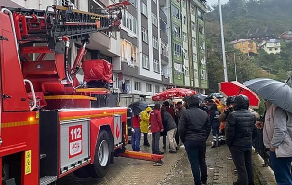 Rize'de heyelan dehşeti: 1 ölü, 3 yaralı