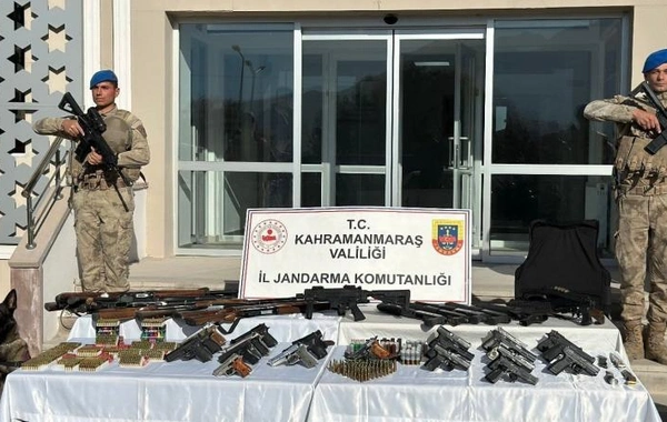 Kahramanmaraş'ta silah kaçakçılığı operasyonunda 10 kişi tutuklandı