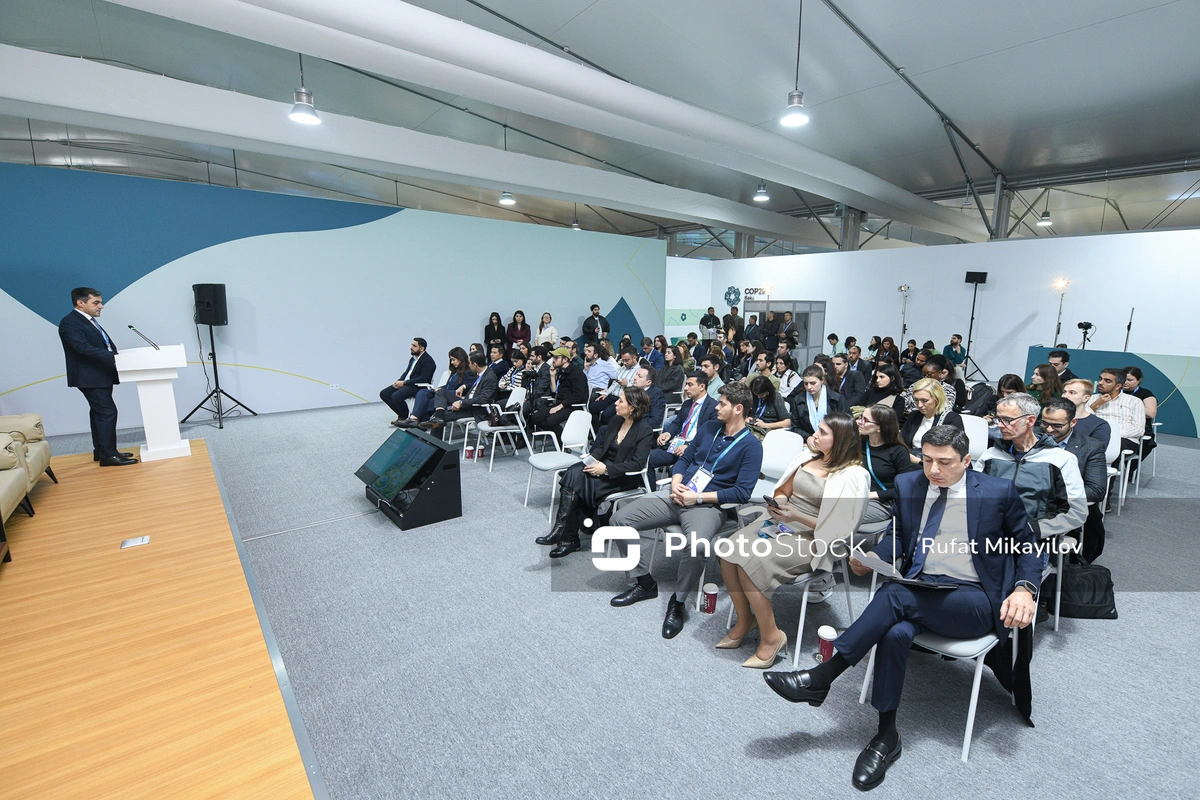 COP29-da şəhər ərazilərinin yenidən qurulması ilə bağlı tədbir keçirilib