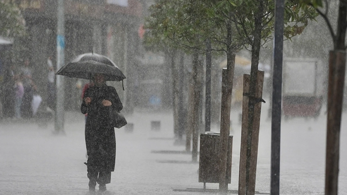 Meteorolojiden kuvvetli gök gürültülü sağanak uyarısı