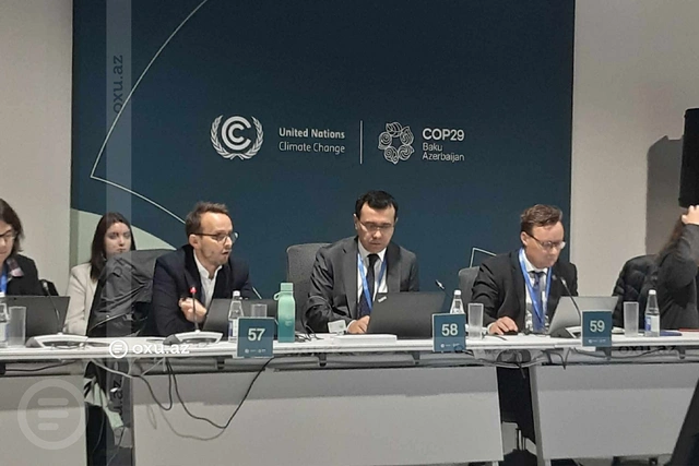 COP29 çərçivəsində iqlim problemlərində su həlləri ilə bağlı dəyirmi masa keçirilir