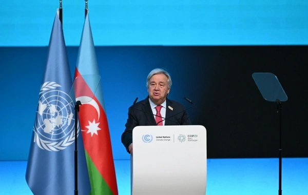 Antonio Guterres: "İklim adaleti için uluslararası işbirliği önemlidir"