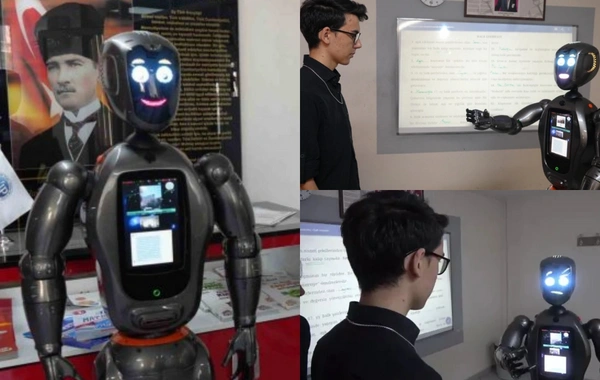 Türkiye'nin ilk insansı yapay zekalı robotu Ada, öğretmenliğe başladı