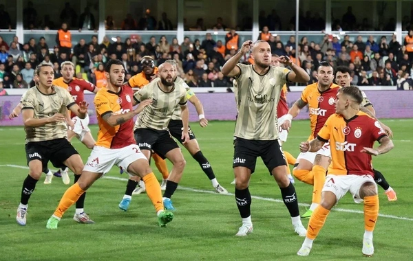 Türkiye Süper Ligi: Galatasaray'a galibiyet için bir gol yetti