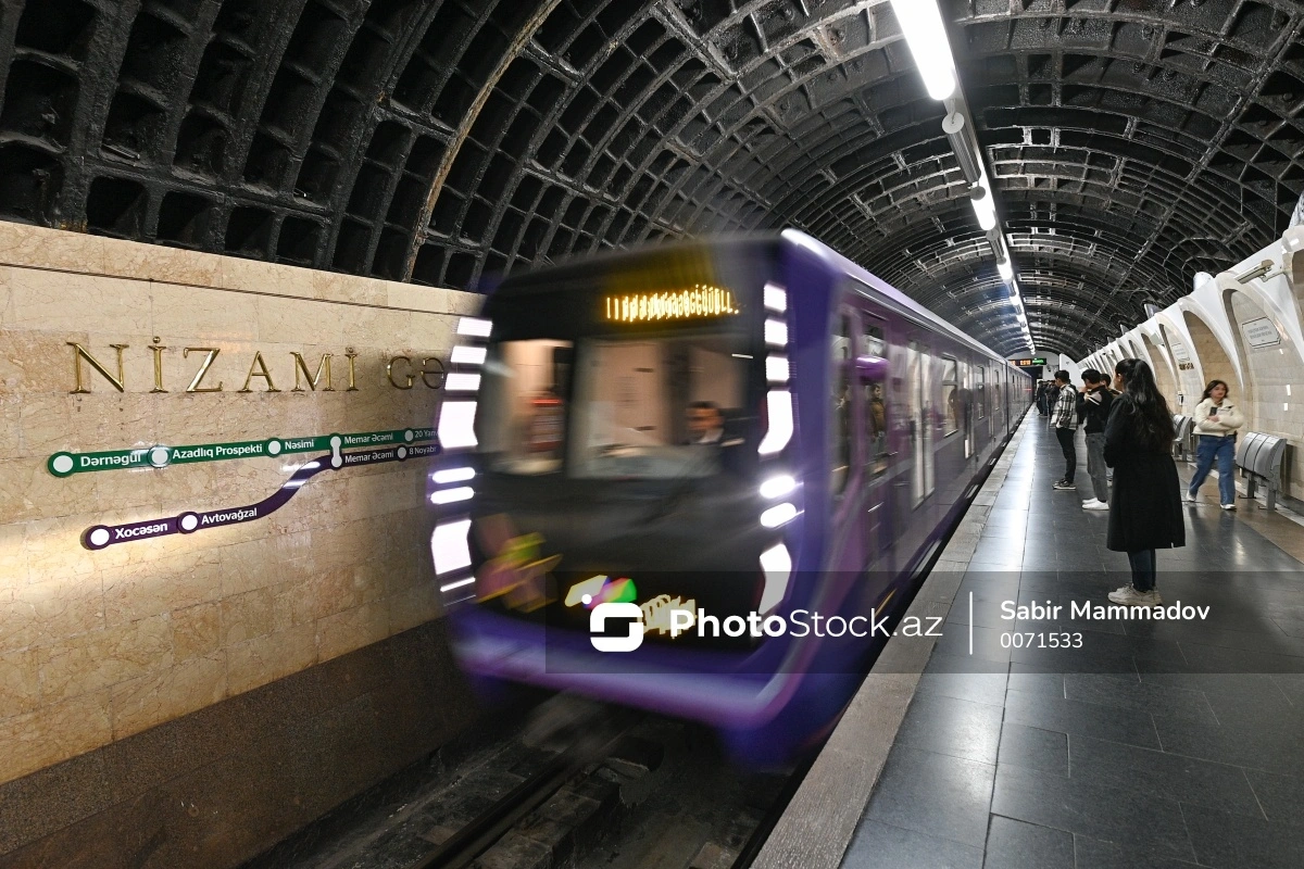 Bakü metrosunun çalışma saatleri bir saat uzatılacak