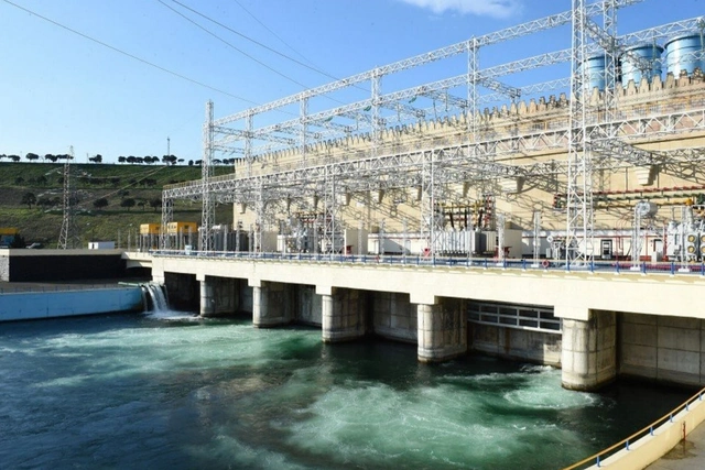 На территории Мингячевирского водохранилища произошло землетрясение