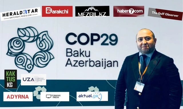 Aqil Ələsgər səkkiz ölkənin mediasına COP29 barədə danışdı