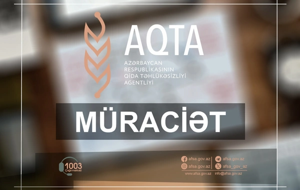 AQTA HACCP sisteminin tətbiqi ilə bağlı sahibkarlara müraciət etdi