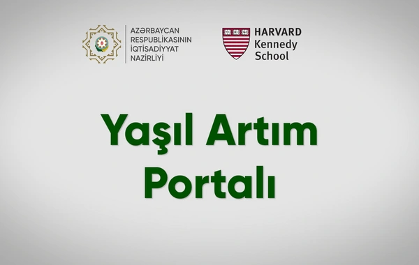 Qlobal "Yaşıl artım portalı" istifadəyə verilib