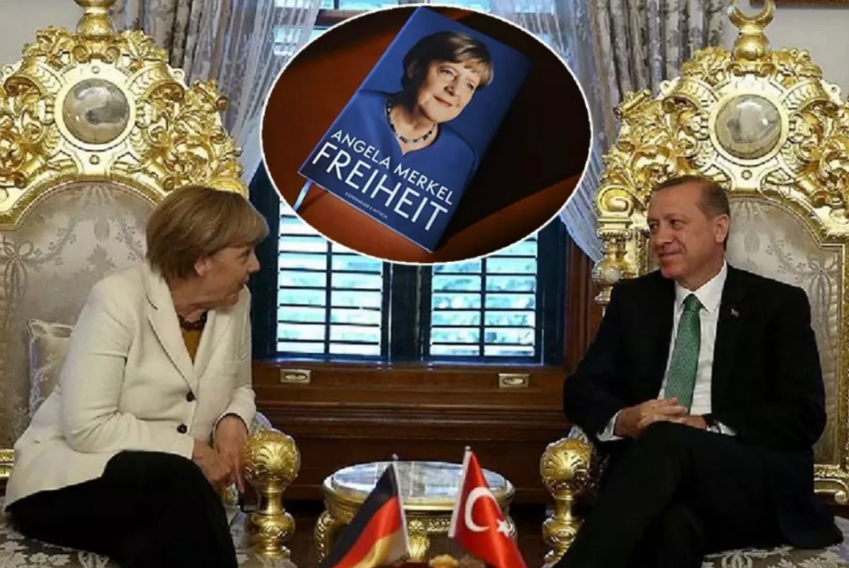 Almaniyanın keçmiş kansleri Angela Merkel öz xatirə kitabında Ərdoğanla görüşündən yazdı