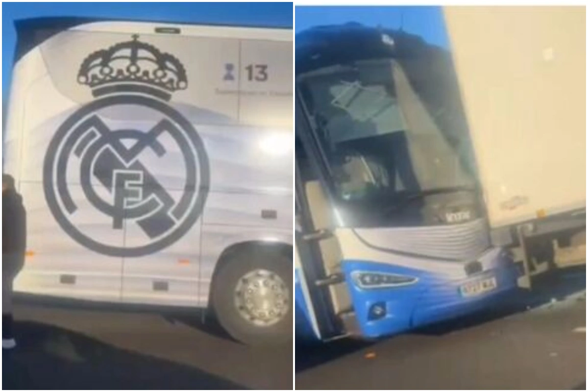 "Real Madrid"in avtobusu qəzaya düşdü