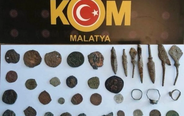 Malatya'da tarihi eser kaçakçılığına yönelik operasyon