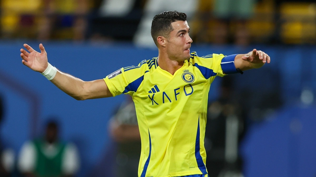 Ronaldo'nun dublesiyle Al-Nasr, Damak'ı mağlup etti