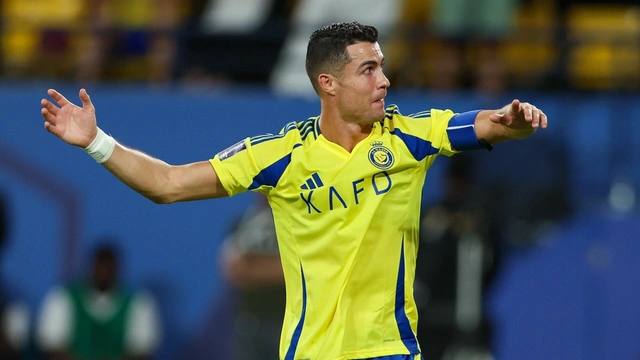 Ronaldo'nun dublesiyle Al-Nasr, Damak'ı mağlup etti