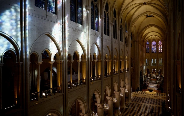 861 yıllık tarihi olan Notre-Dame Katedrali'nde yenileme çalışmaları tamamlandı