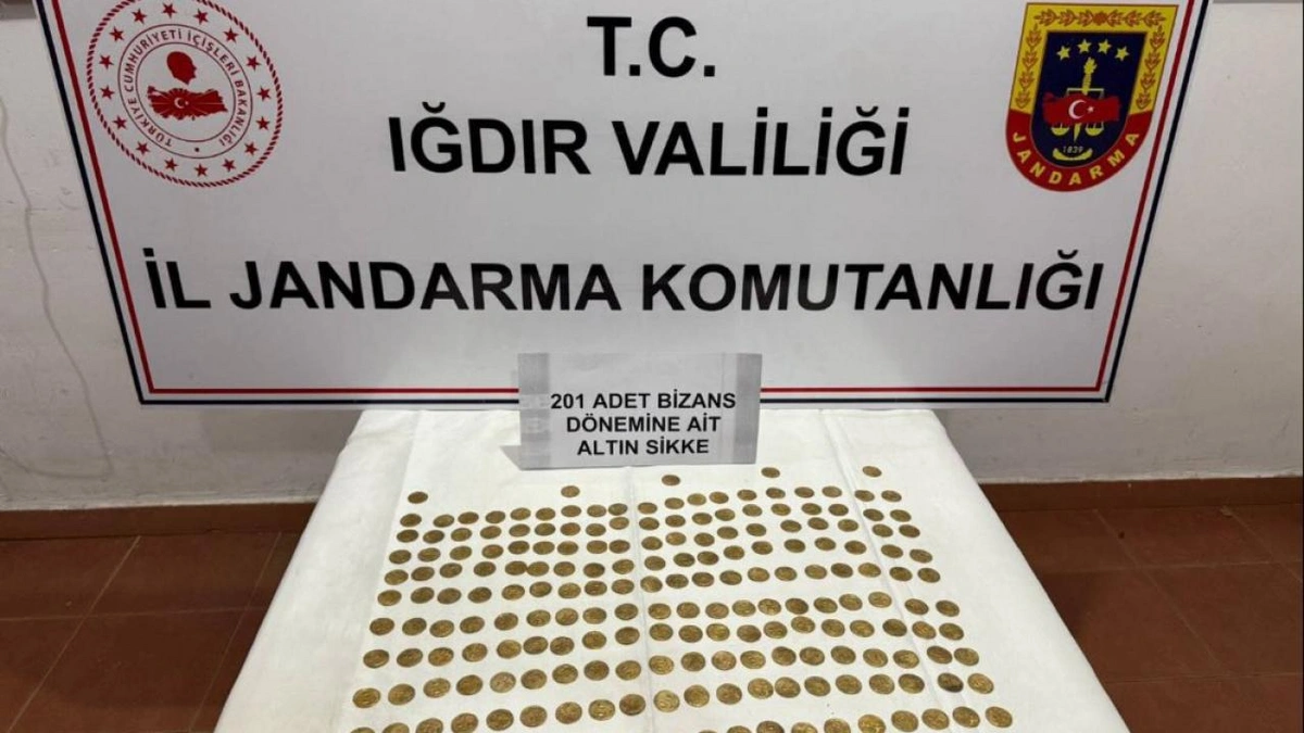 Iğdır'da tarihi eser kaçakçılığı operasyonu