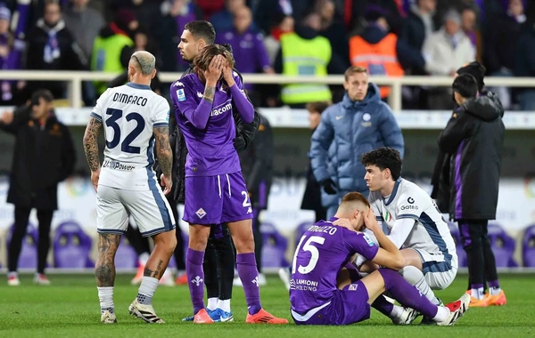 Fiorentina-İnter oyunu təxirə salındı: Futbolçunun matç zamanı ürəyi getdi