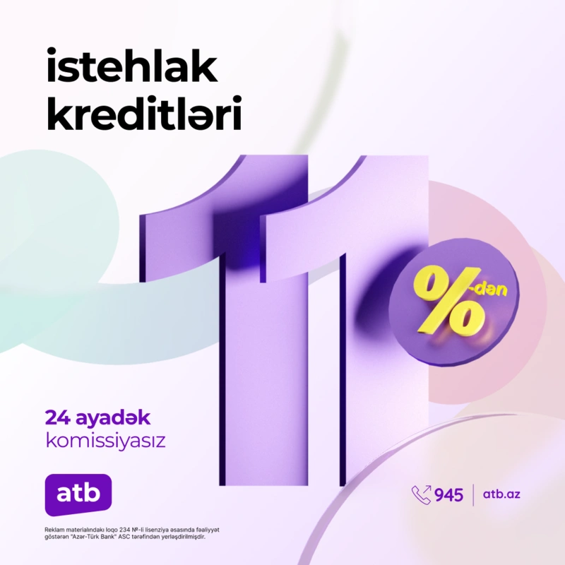 Azer Turk Bank продолжает льготную кредитную кампанию