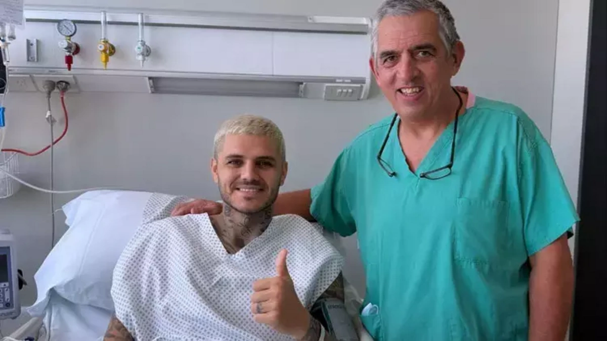 Mauro Icardi ameliyat masasından seslendi: "Yakında döneceğim!"