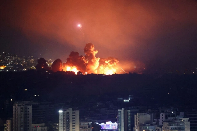 İsrail, Hizbullah'ın uyarı atışına hava saldırılarıyla cevap verdi