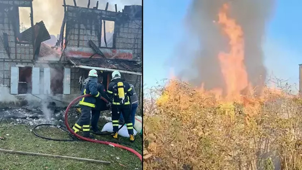 Giresun'da yangın faciası: Yatalak hasta hayatını kaybetti