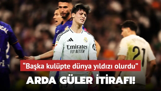 Real Madrid'in Arda Güler pişmanlığı: "Başka kulüpte dünya yıldızı olurdu"