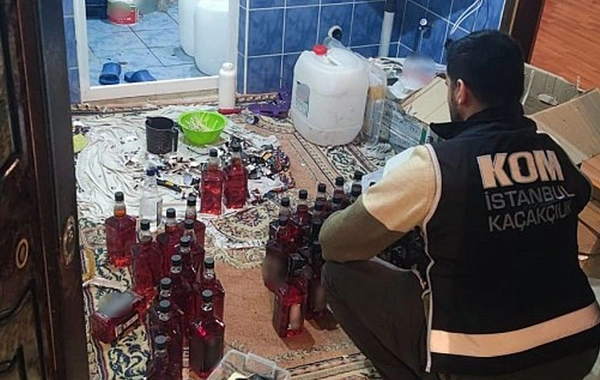 Sahte alkol üreticilerine büyük darbe: 28 Bin litre ele geçirildi