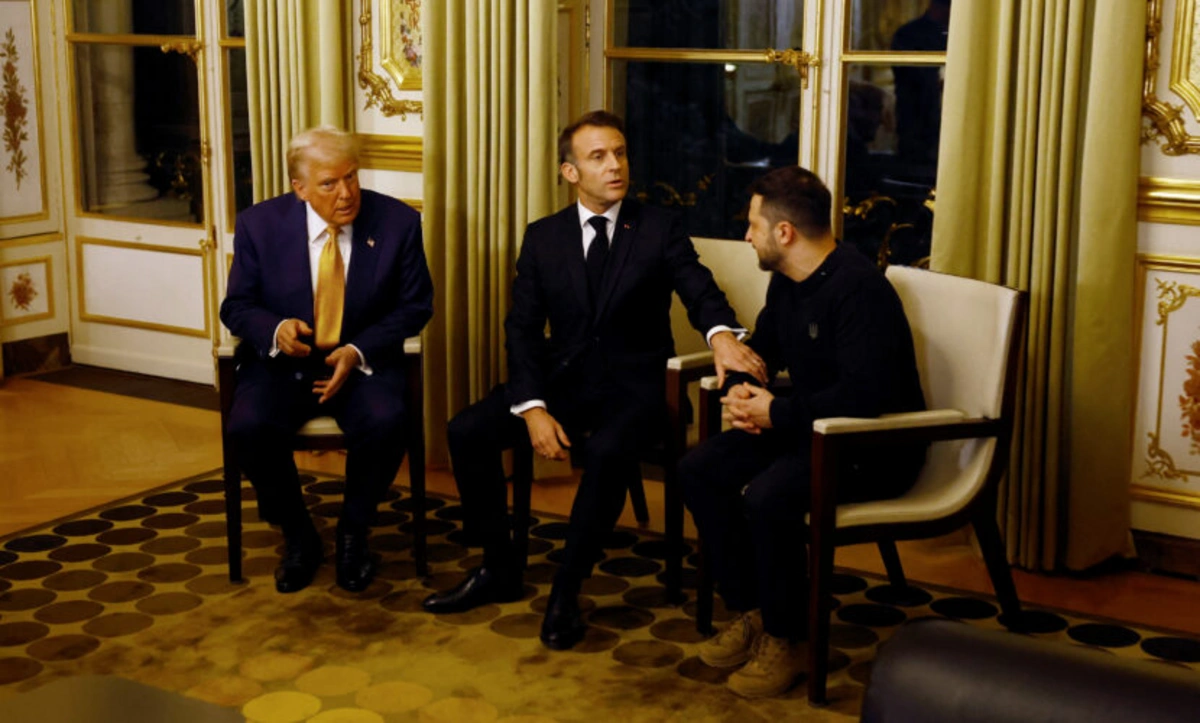 Zelensky, Macron ve Trump ile görüştü