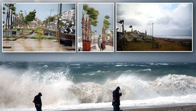 Antalya'nın doğusunda gök gürültülü sağanak uyarısı