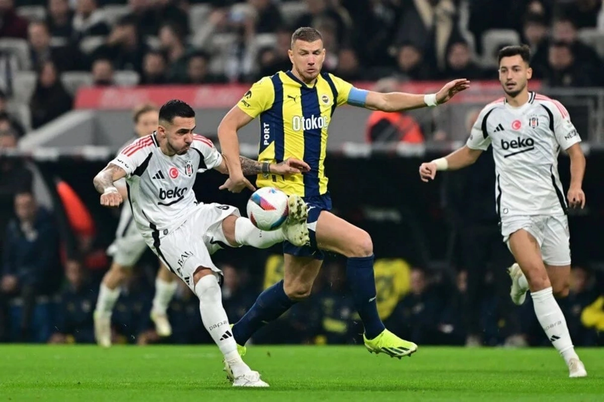 Türkiye Süper Ligi: Beşiktaş - Fenerbahçe derbisinin kaderini tek gol belirledi