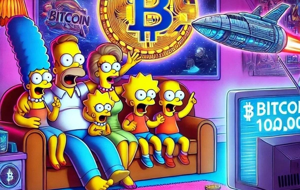 Simpsonlar'ın şaşırtan 2024 kehanetleri: Bitcoin ve uzay gemileri