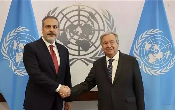 Hakan Fidan ve Antonio Guterres arasında kritik görüşme: Suriye müzakire edildi