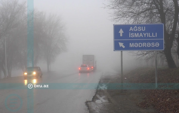 ВНИМАНИЮ ВОДИТЕЛЕЙ: затруднено движение на трассе Баку - Шамахы