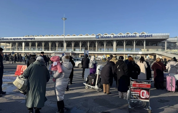 Kırgızistan'da havalimanında bomba paniği