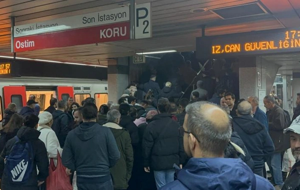 Ankara'da metro hattında korku dolu anlar: Yangın paniği yolcuları sarstı