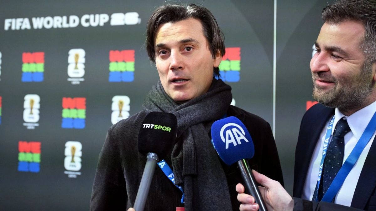 Montella'nın Türkiye A Milli Futbol Takımı için Dünya Kupası hedefi: Ya lider ya play-off