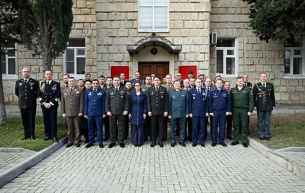 Azərbaycanda akkreditə olunmuş hərbi attaşelər toplandılar