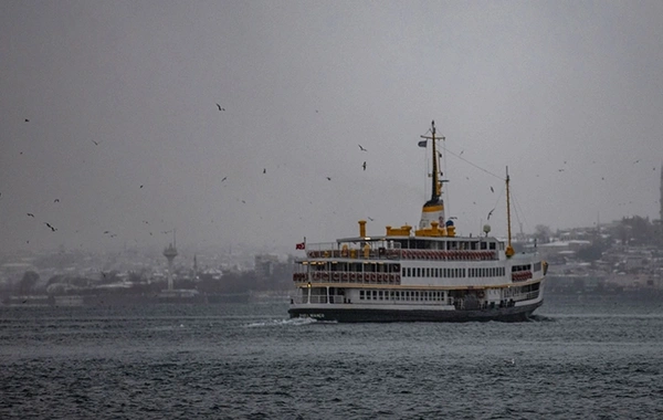 İstanbul'da bazı vapur seferleri iptal edildi