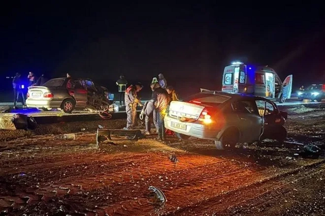 Kırıkkale'de alkollü sürücünün neden olduğu feci kaza: 1 ölü, 6 yaralı