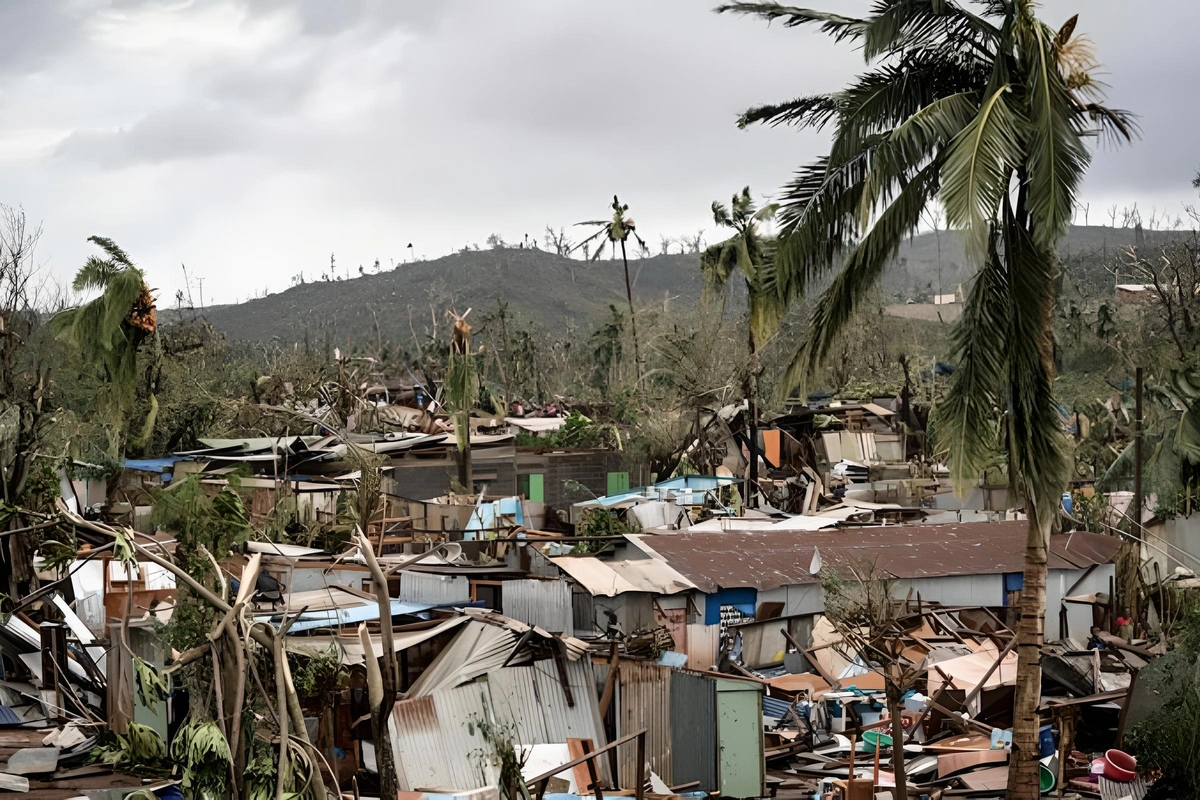 Mayotte'taki kasırga sonucunda zarar görenlerin sayısı 1.700'e ulaştı