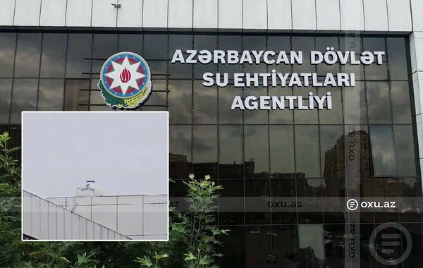 Dövlət Su Ehtiyatları Agentliyinin binasının üstündə niyə su çəni var?