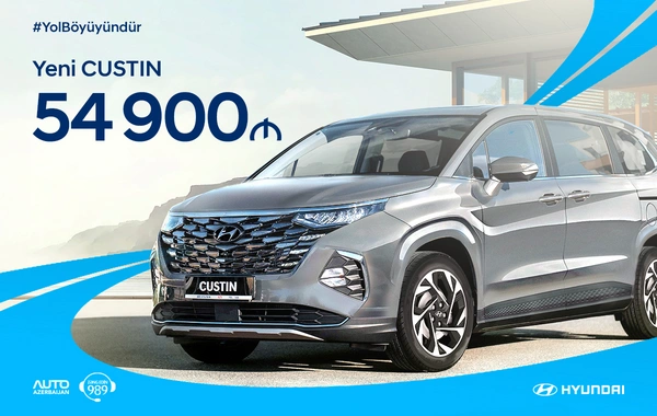 Yol böyüyünüdür: "Hyundai" sizə yolların böyük modeli - "Custin"i təqdim edir