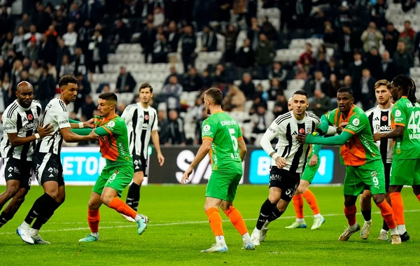 Türkiyə Superliqası: "Beşiktaş" "Alanyaspor"la xalları yarı böldü