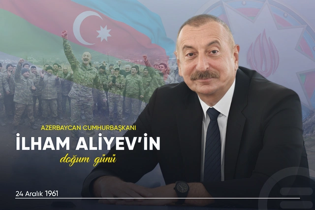 Bugün Azerbaycan Cumhurbaşkanı İlham Aliyev'in doğum günü