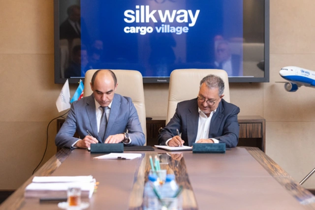 "Silk Way AFEZCO" və "FF Construction" "Silk Way Cargo Village"in inşası üçün razılaşma imzalayıblar