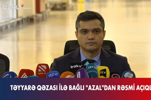 AZAL təyyarə qəzası ilə bağlı brifinq keçirir