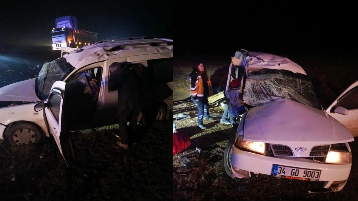 Sisle gelen felaket: Muş'ta zincirleme kaza, 6 yaralı